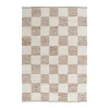Jutemattor-Tisca Gotland Design matta Special Edition, Light brown-white nr. 2412, 250x300 cm
