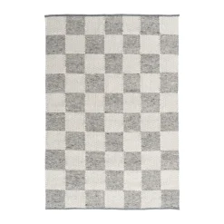 Gångmattor|Jutemattor-Tisca Gotland Design matta Special Edition, Silver-white nr. 2418, 70x140 cm