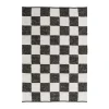 Jutemattor-Tisca Gotland Design matta Special Edition, Anthracite-white nr. 2428, 140x200 cm