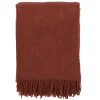 Gotland ullpläd 130x200 cm, Rust^Klippan Yllefabrik Sale