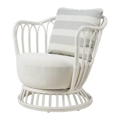 Grace Outdoor fåtölj, Leslie Limonta 006-020-alabaster white^GUBI Clearance