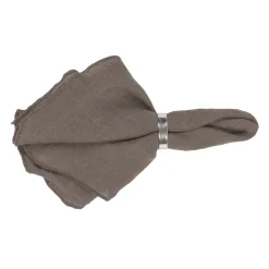 Gracie linneservett, brungrå^Broste Copenhagen Discount