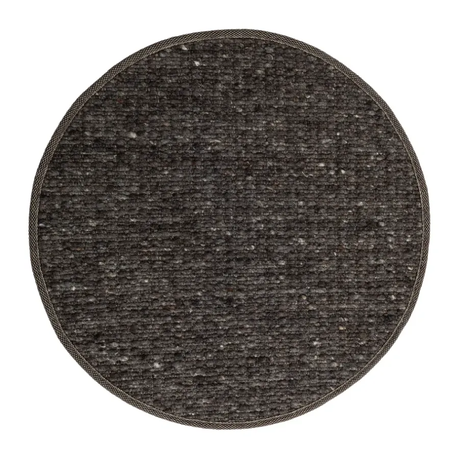 Greenland Swift round matta, Anthracite nr. 83, Ø170 cm^Tisca Sale