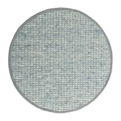 Runda Mattor-Tisca Greenland Swift round matta, Steel blue nr. 250, Ø300 cm