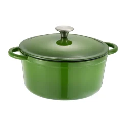 Gretl Gjutjärnsgryta rund knopp rostfritt stål 4 L, Grön^Dorre Clearance