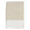 Badlakan-Mette Ditmer Grid badhandduk 70x140 cm, Sand-off white