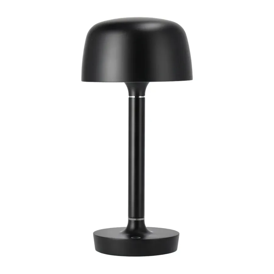 Halo portabel bordslampa 25,5 cm, Black^Scandi Living Sale