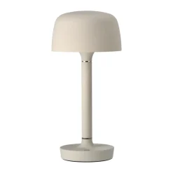 Halo portabel bordslampa 25,5 cm, Beige^Scandi Living New