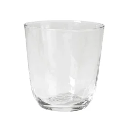 Dricksglas-Broste Copenhagen Hammered dryckesglas 33,5 cl, Klar