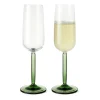 Champagneglas-Kähler Hammershøi Champagneglas 24 cl 2-pack, Grön