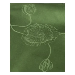 Dukar|Dukar-Kähler Hammershøi Poppy damastduk grön, 150x270 cm