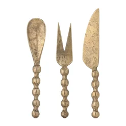 Haolin ostknivar 3-delar, Mässing^Bloomingville Online