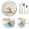 Happy as a Bear barnservis och bestick, 7 delar^Villeroy & Boch Best