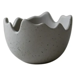 Påskdekorationer & Påskpynt|Dekorationsskålar-DBKD Happy Easter skål äggskal small, Mole dot