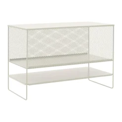 Haru utekök bänkskåp med hyllor 120x90x60 cm, Pearl white^Brafab Hot