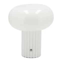 Portabla Lampor-Scandi Living Haven portabel bordslampa 22 cm, Vit