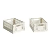 Colour Crate Mini 13x17 cm 2-pack, Off white^HAY