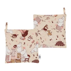 Hemmaglädje Mumin grytlappar 2-pack, 22x22 cm^Moomin Arabia