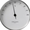 Henning Koppel Hygrometer 10 cm, Vit^Georg Jensen