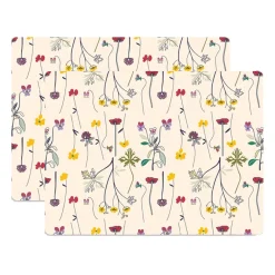 Bordstabletter-Åry Home Herbarium bordstablett 30x40 cm 2-pack, Off-white