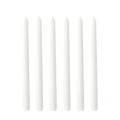 Herrgårdsljus 30 cm 6-pack, Pärlvit glans^Hilke Collection Clearance