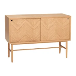 Herringbone byrå med skjutdörrar, Ek^Hübsch New