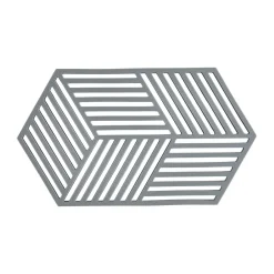 Grytunderlägg-Zone Denmark Hexagon grytunderlägg stor, Cool Grey
