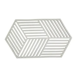 Grytunderlägg-Zone Denmark Hexagon grytunderlägg stor, Warm Grey