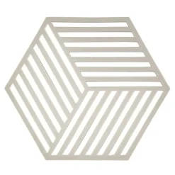 Grytunderlägg-Zone Denmark Hexagon grytunderlägg, warm grey