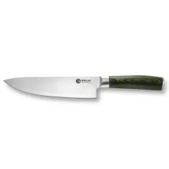 Kockknivar-Hexclad kockkniv 67-lager Damaskus 20 cm, Grön