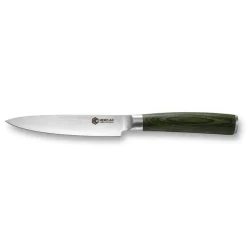 universalkniv 67-lager Damaskus 13 cm, Grön^Hexclad