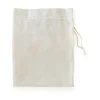 Tvättkorgar-Normann Copenhagen Hide Laundry Basket Cotton Liner tvättsäck, Off White