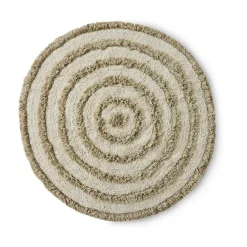 Runda Mattor|Badrumsmattor-HKliving HK Living badrumsmatta Ø120 cm, Cream