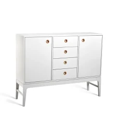 Sideboards & Skänkar|Sideboards & Skänkar-Mavis Höllviken skänk, ljusgrå