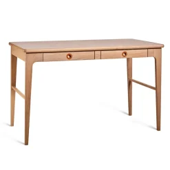 Höllviken skrivbord, ek vitpigment^Mavis Sale