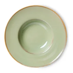 Djupa Tallrikar-HKliving Home Chef pastatallrik Ø28,5 cm, Moss green
