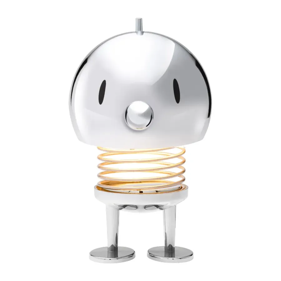 Portabla Lampor-Hoptimist LED-lampa portabel L, Chrome