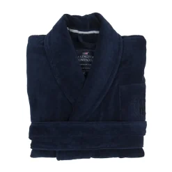 Morgonrockar & Badrockar-Lexington Hotel Velour morgonrock XS, Dress Blue