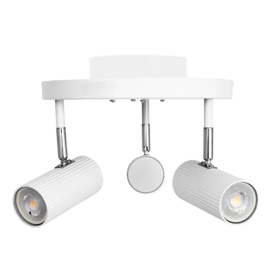 Plafonder-Globen Lighting Hubble 3 plafond, Vit
