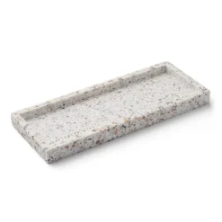 Terrazzo bricka 10x25 cm, White-brown^Humdakin