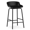Hyg barstol metallben 65 cm, Svart^Normann Copenhagen Discount