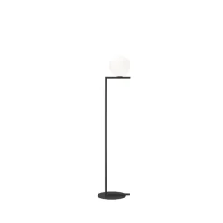 IC lights F1 golvlampa, Svart-opal^Flos Discount