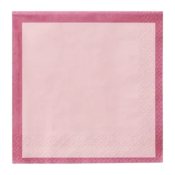 pappersservett, Pink-ros, 33 cm, 20-pack^Iittala Sale