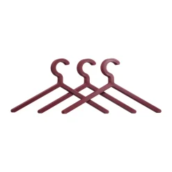 Klädställningar & Galgar|Klädställningar & Galgar-Woud Illusion galge, 3-pack, Deep red