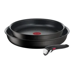 Ingenio Unlimited stekpanneset 3 delar, Svart^Tefal Hot