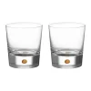 Whiskeyglas & Konjaksglas-Orrefors Intermezzo double old fashioned 40 cl 2-pack, Guld
