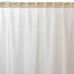 Gardinlängder-Linum Intermezzo gardin, Gräddig beige