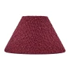 Lampskärmar-Globen Lighting Iris 20 lampskärm, Bouclé burgundy