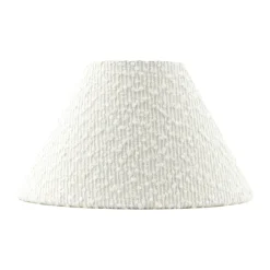 Iris 20 lampskärm, Bouclé whitevit^Globen Lighting Best
