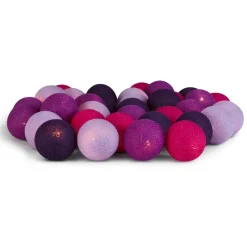 Ljusslingor & Dekorationsbelysning-Irislights Vivid Violet, 35 bollar
